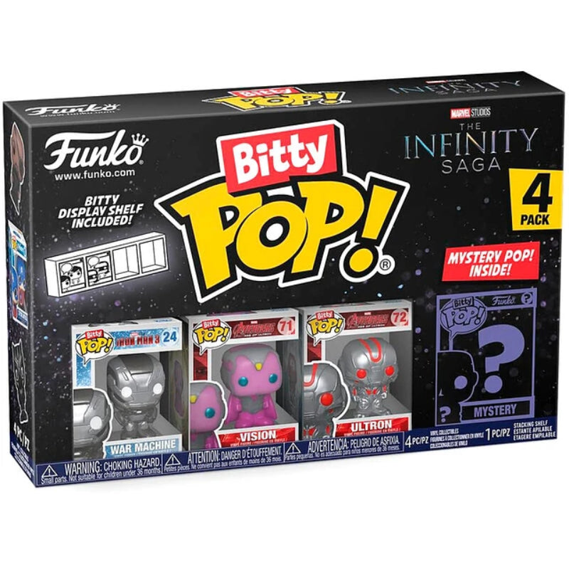 Funko Bitty Pop! Marvel: The Infinity Saga Iron Man Figures (4 Pack)