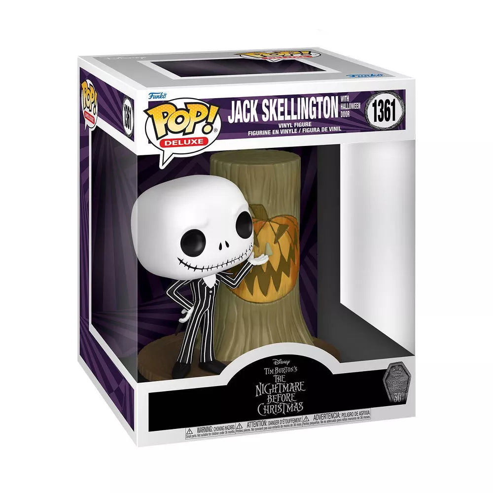 Funko Pop! Deluxe Jack with Halloween Town Door Figure
