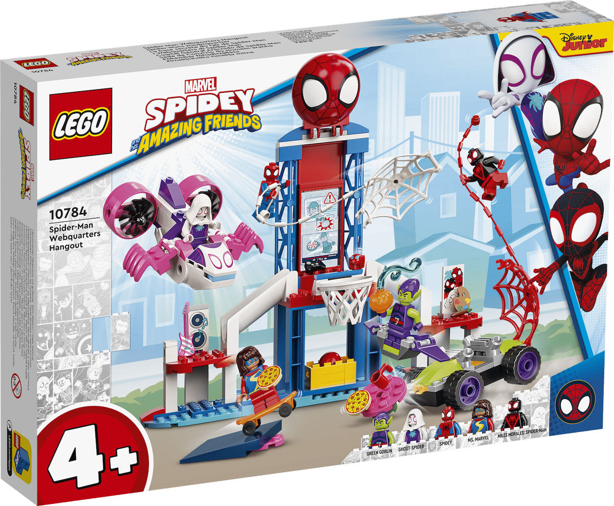 LEGO Spider-Man Webquarters Hangout Building Toy Set (155 Pieces)