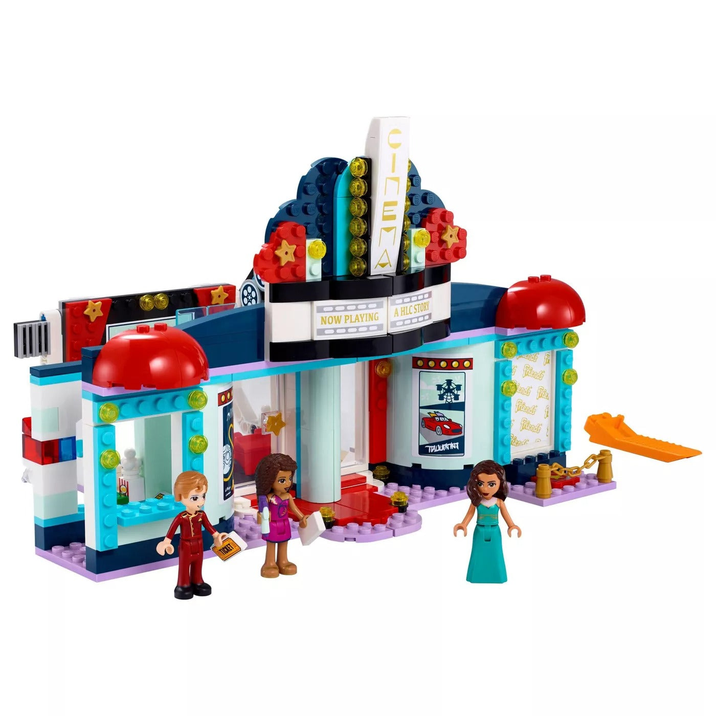 LEGO Friends Heartlake City Movie Theater Building Toy Set (451-Pieces) - Curacao