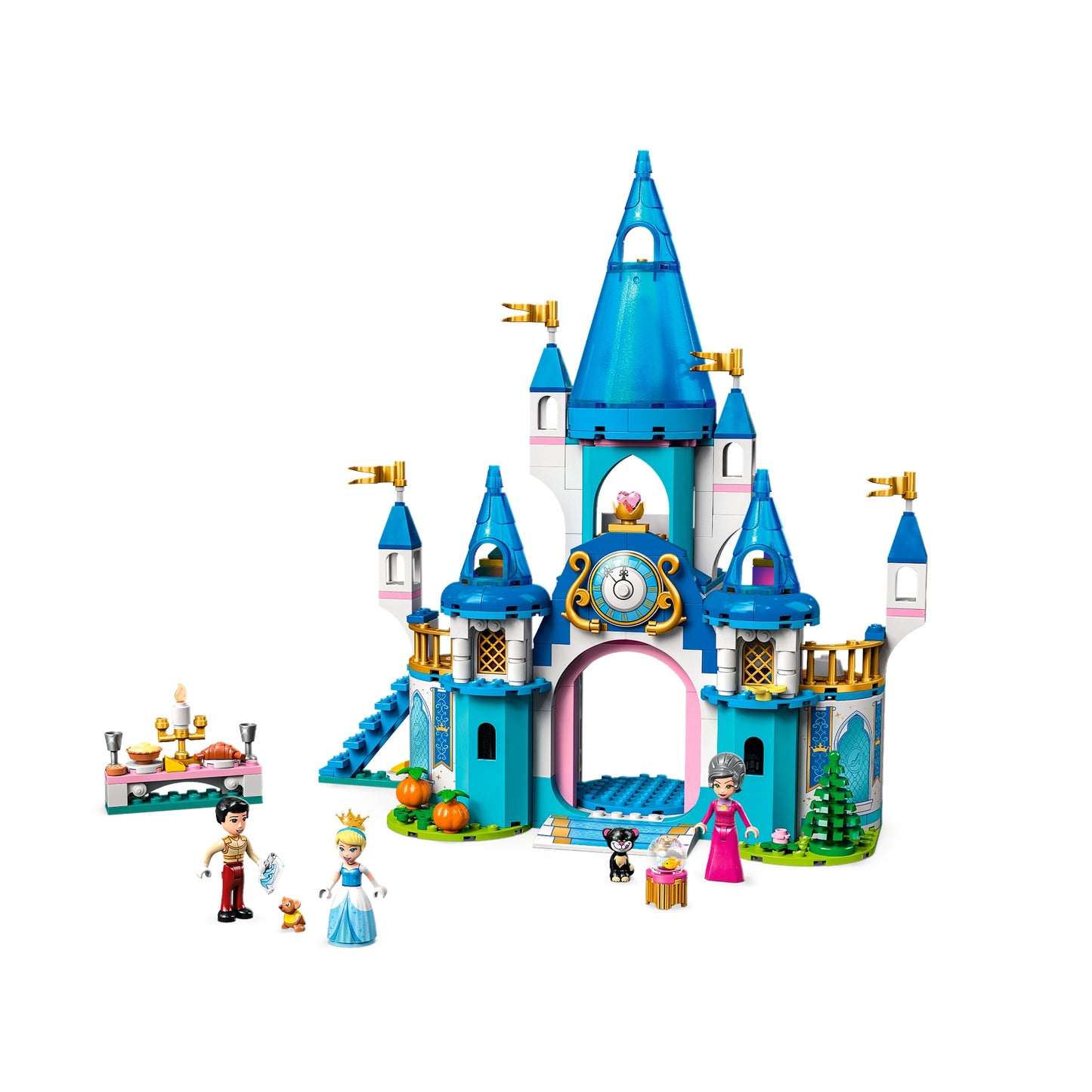 LEGO Disney Cinderella & Prince Charming's Castle Building Toy Set (365-Pieces)