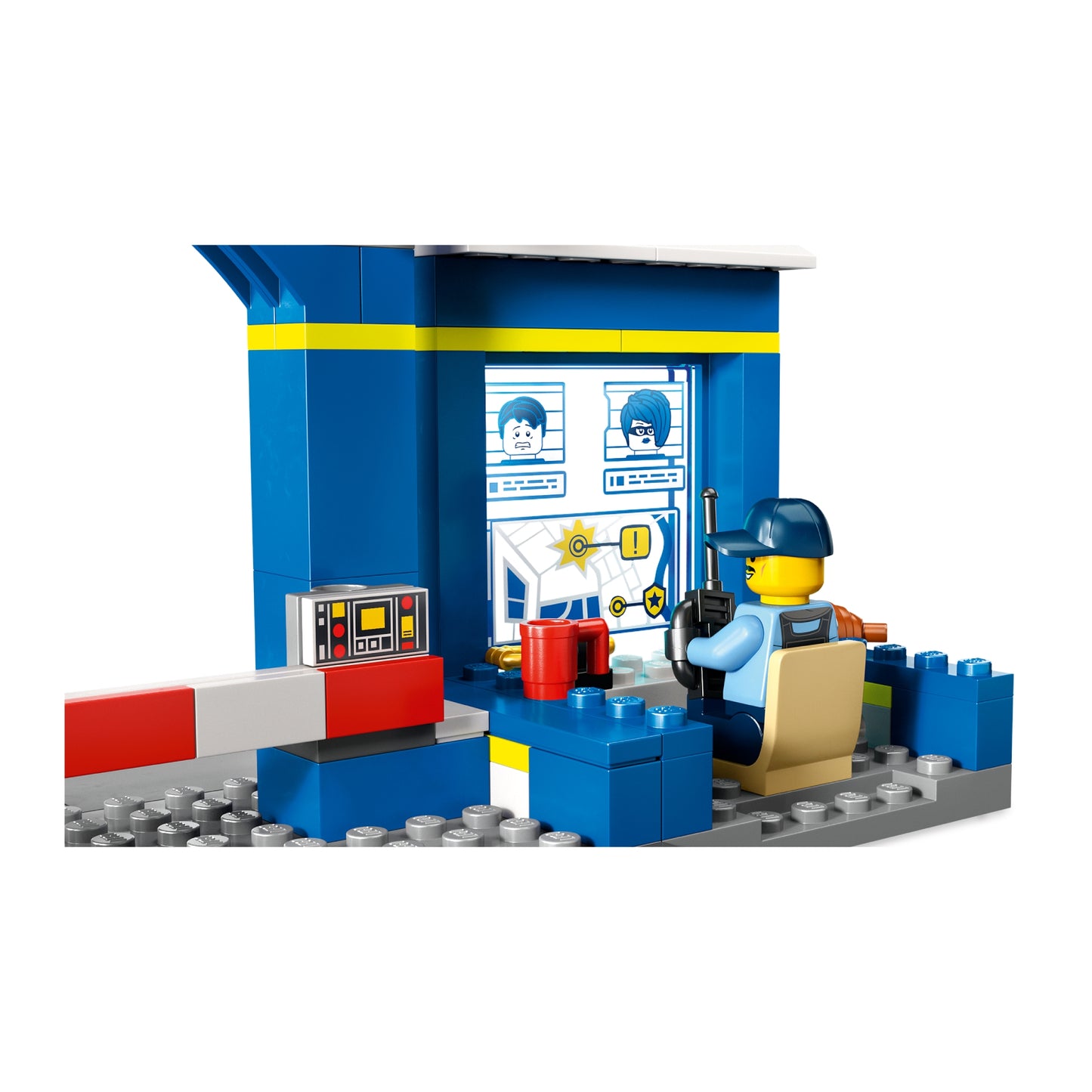 LEGO City Police Station Chase Building Toy Set (172-Pieces)