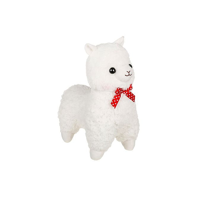 Amuse 12" Alpaca Plush Toy - White - Curacao