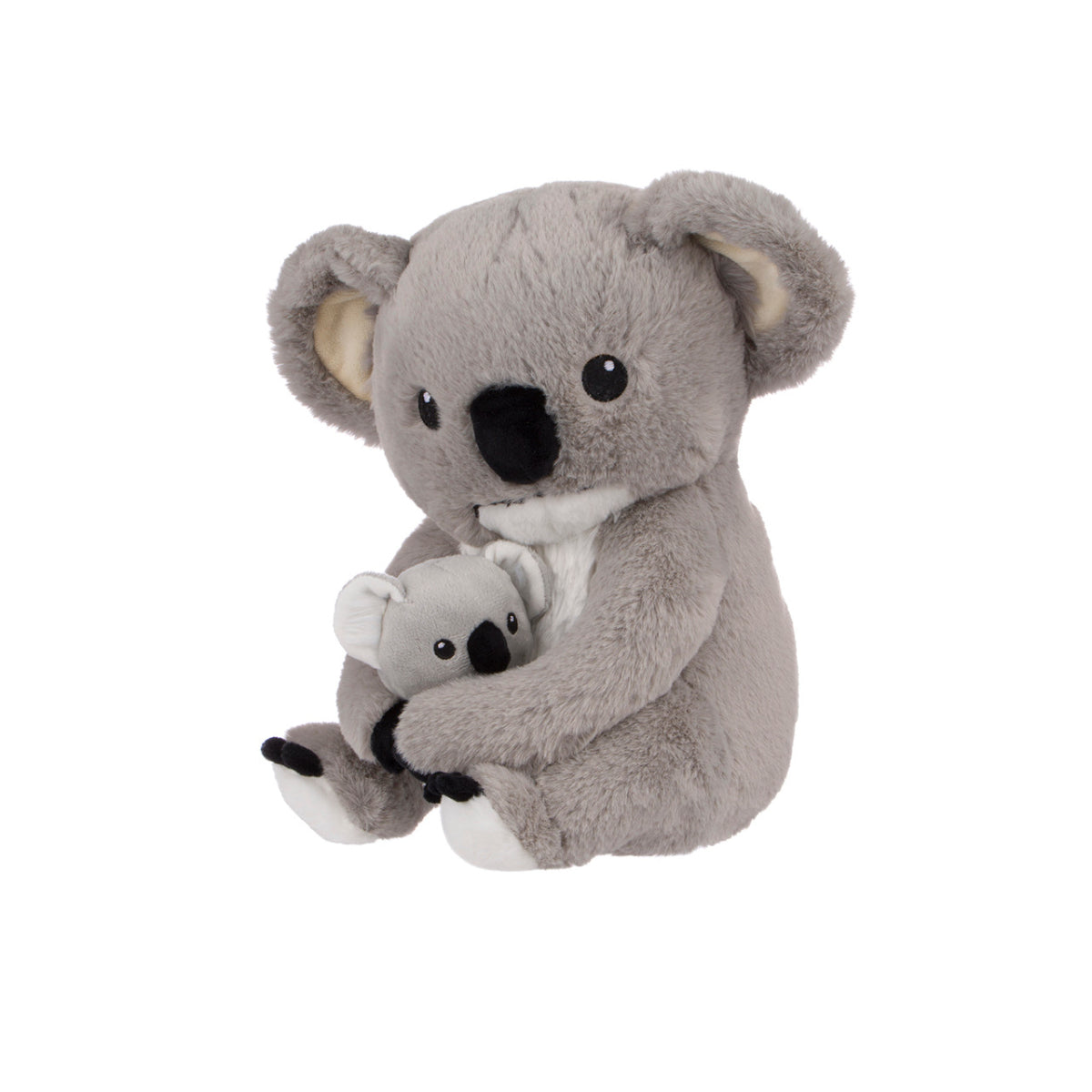 Jane Goodall Institute Yakub The Koala and Her Joey WABI Plush Toy - Gray