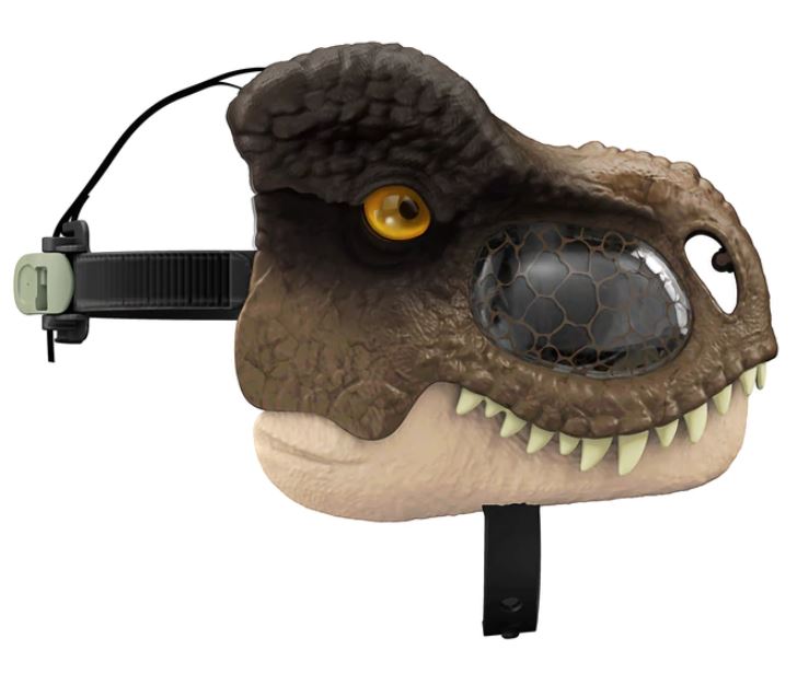 Jurassic World Dominion Tyrannosaurus Rex Chomp 'N Roar Dinosaur Mask with Motion and Sounds