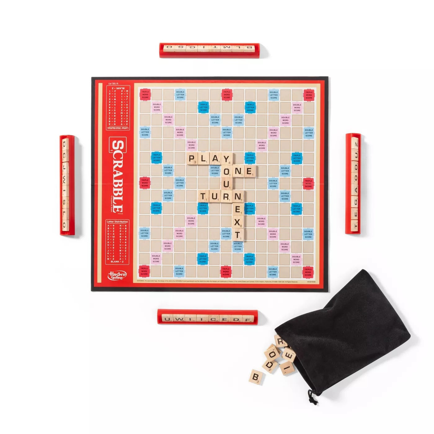 Hasbro Classic Scrabble Crossword Board Game - Curacao