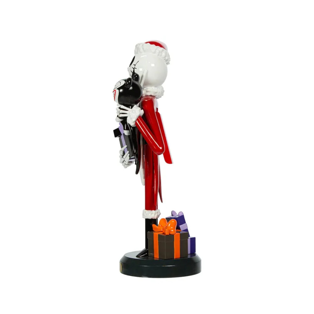 Kurt Adler 10" The Nightmare Before Christmas Jack With Vampire Nutcracker