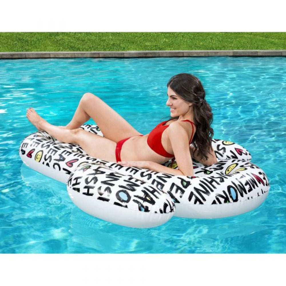 Bestway Float'n Fashion Summer Quotes Cactus Pool Float - Curacao