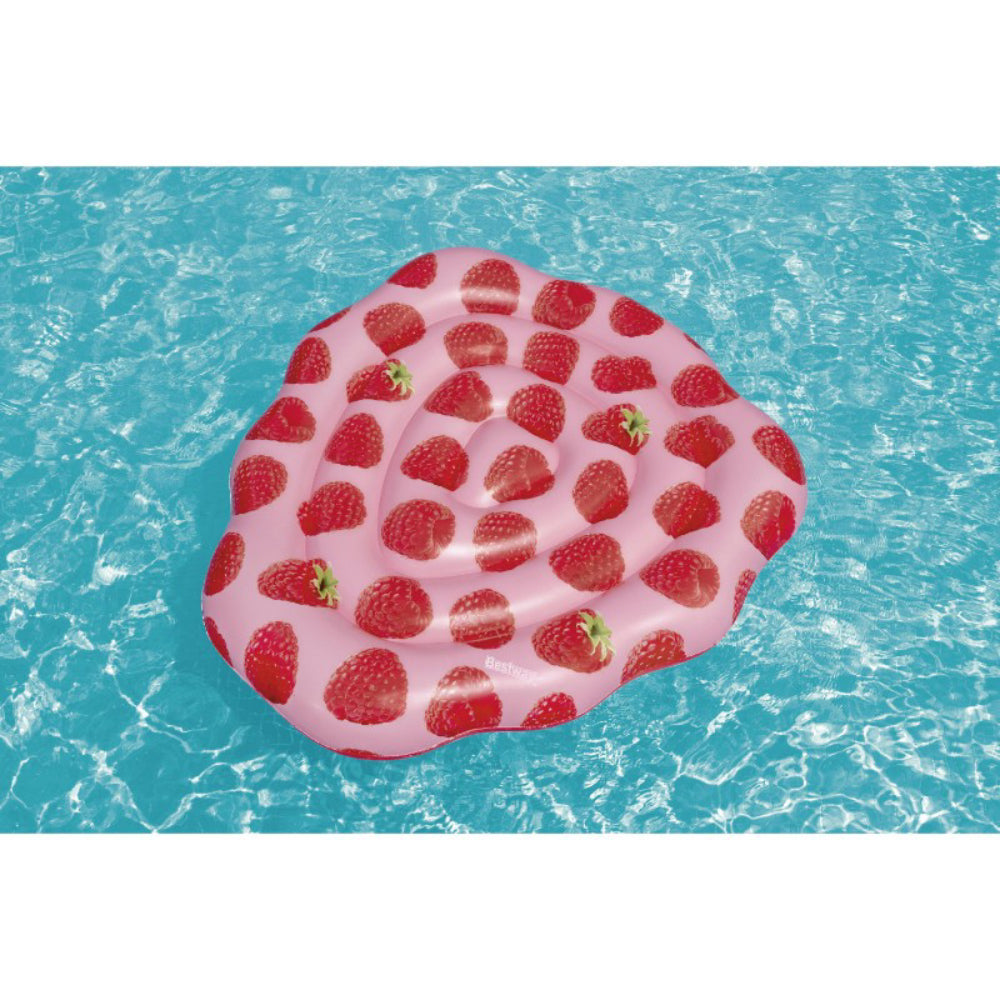 Bestway Summer Flavors Collection Scentsational Raspberry Scented Pool Float - Curacao