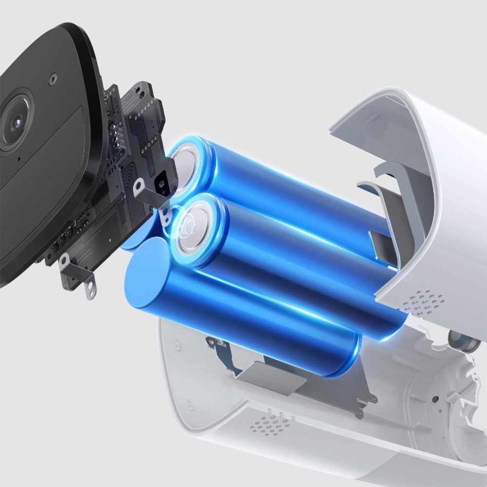 Eufy Security eufyCam 2 Pro 2-Camera Wireless 2K 16G Home Security System, White