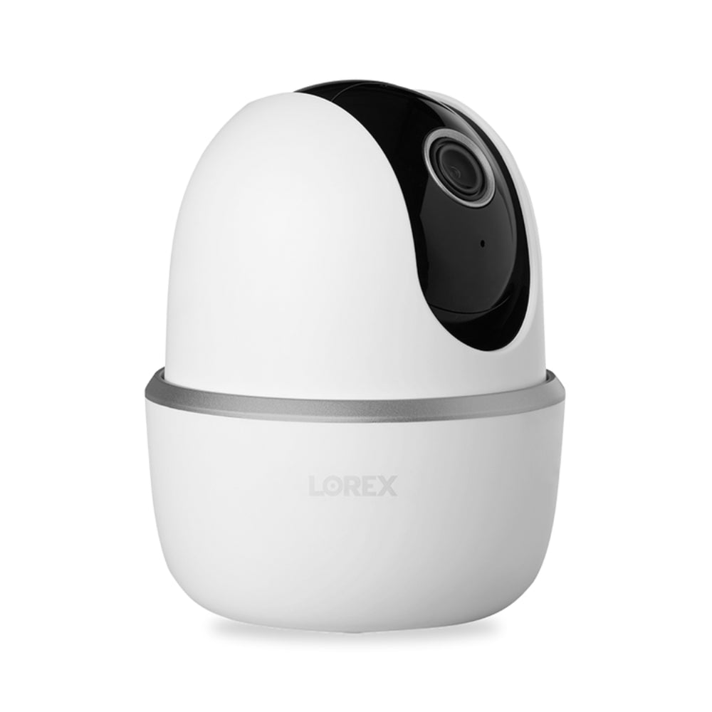 Lorex 2K Pan-Tilt Indoor Wi-Fi Security Camera - Black/White