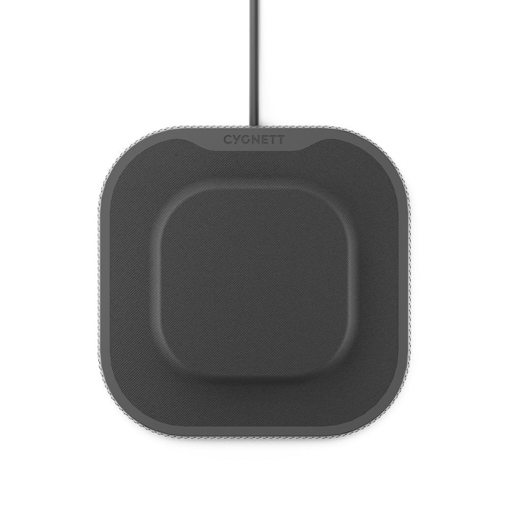 Cygnett PowerBase III 15W Wireless Desk Charger - Black