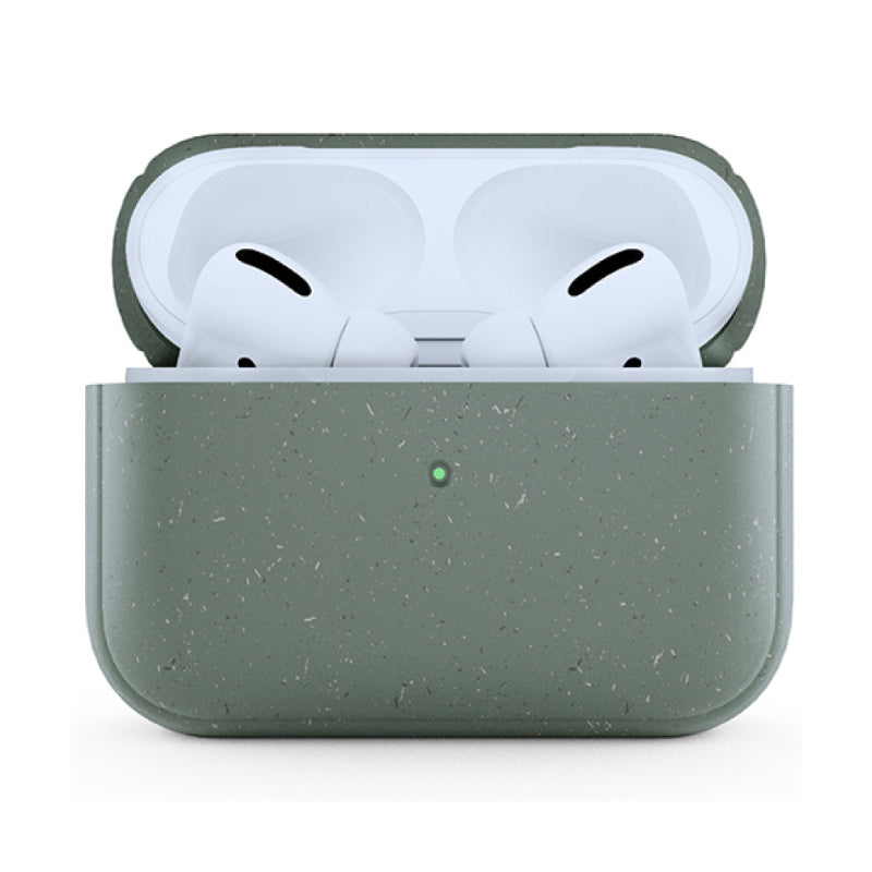 CS Woodcessories Bio Charging Case for Apple Airpods Pro - Midnight Green