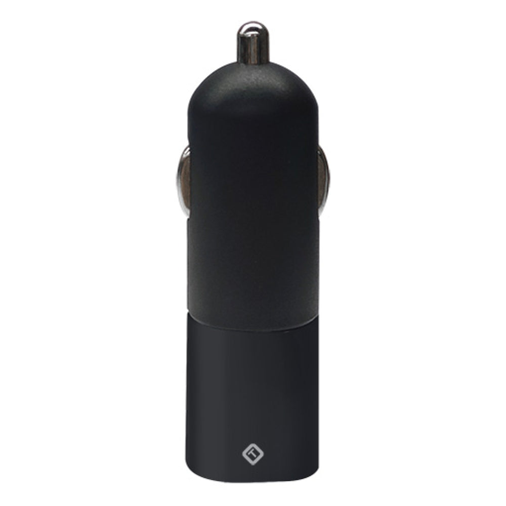 Tekya 2.4 Amp Car Charger Head with USB Port - Black