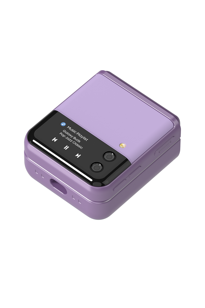 Samsung Protective Hard Case for Galaxy Buds2, Buds Live and Buds PRO - Purple