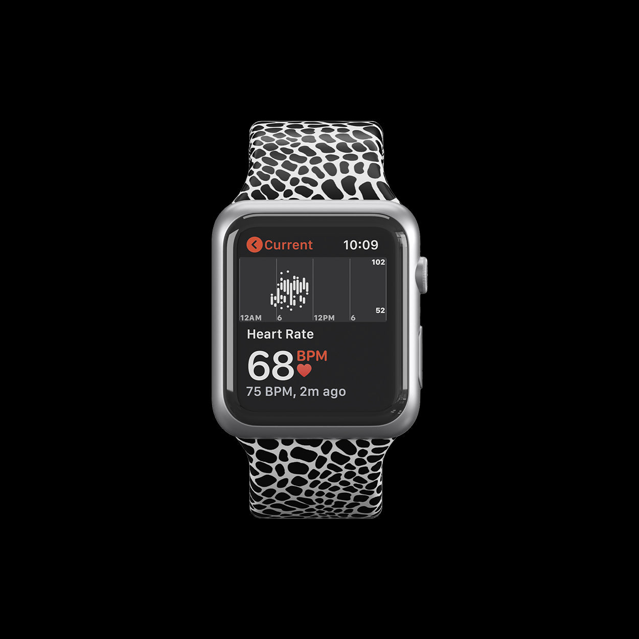 Richmond & Finch Apple Watch 38-41mm Strap - Black Croc