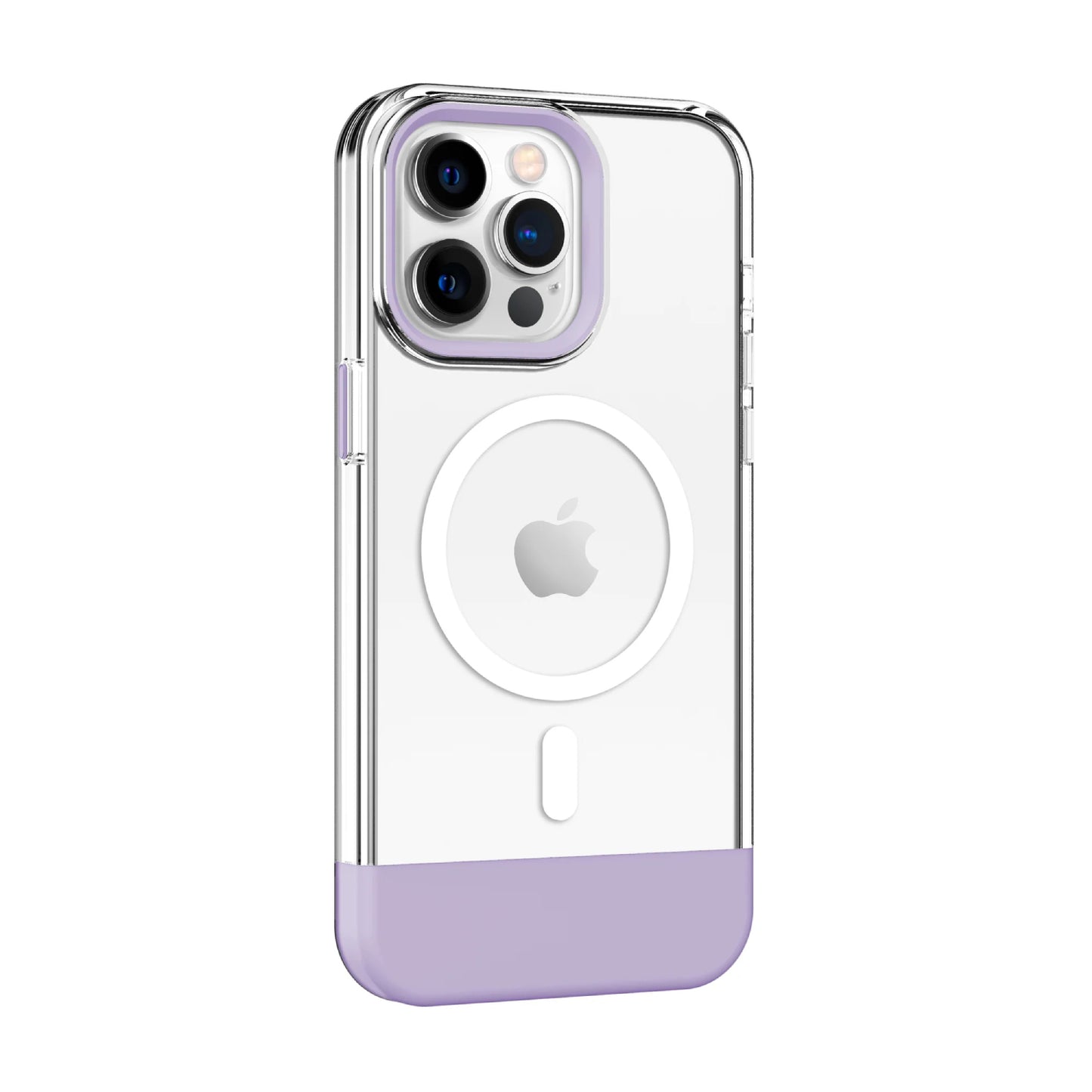 Nimbus9 Ghost 3 MagSafe Case for iPhone 15 Pro Max - Clear/Purple