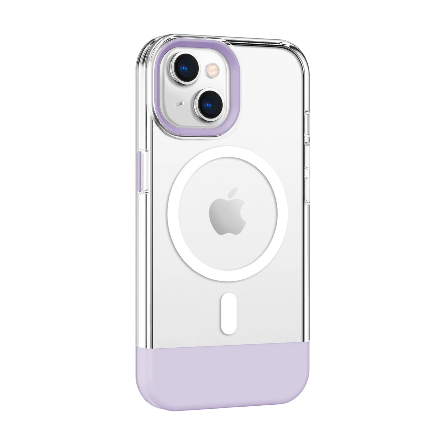 Nimbus9 Ghost 3 MagSafe Case for iPhone 15 - Clear/Purple