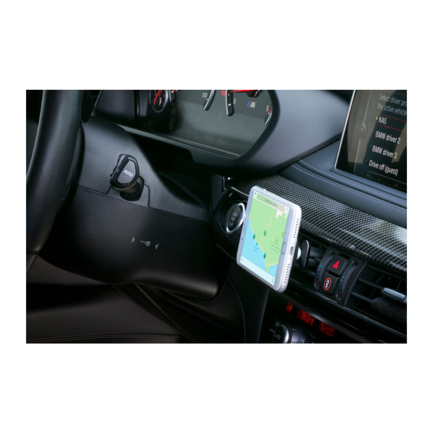 Scosche MagicMount Elite Magnetic Phone and GPS Vent Mount - Gray