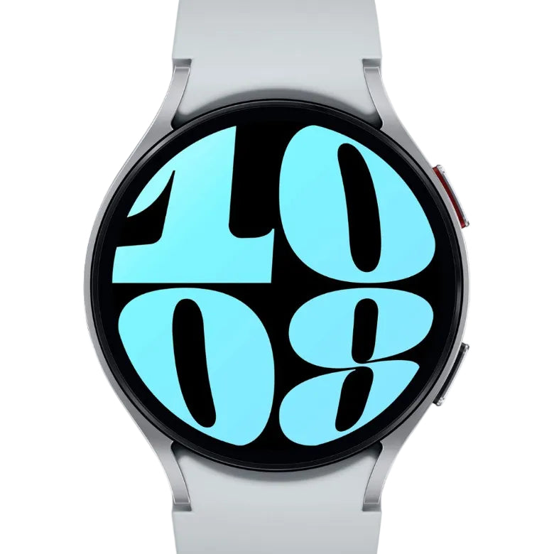 Reloj inteligente Samsung Galaxy Watch6 unisex con caja de aluminio de 43 mm y correa de cuero negra - LTE