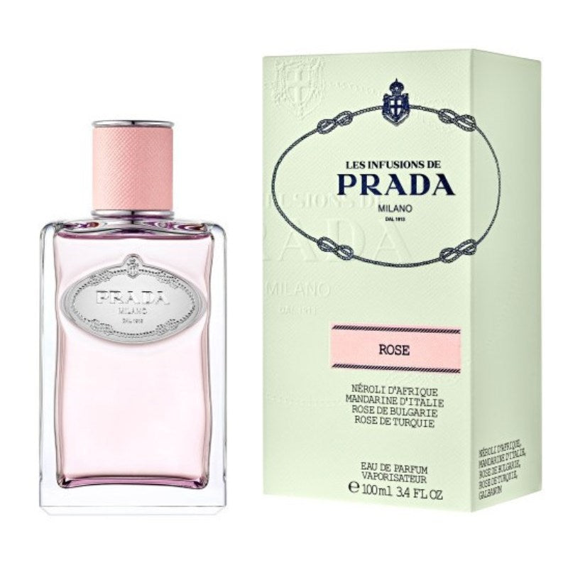 Prada Infusion Rose Eau de Parfum para mujer de 3,4 oz