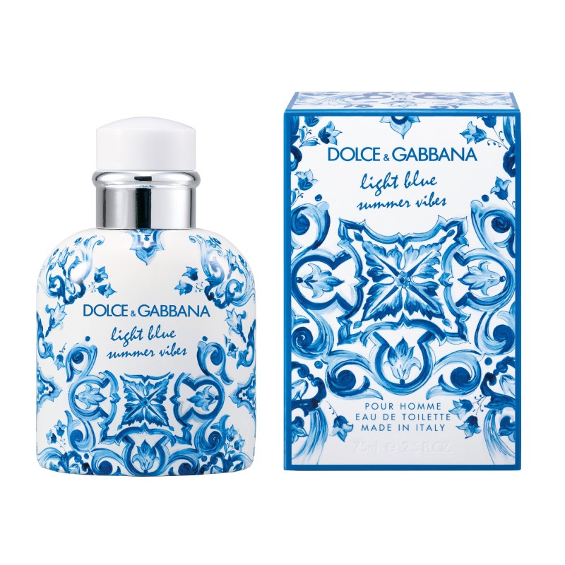 Dolce & Gabbana Eau de Toilette azul claro Summer Vibes Pour Homme 4.2 oz