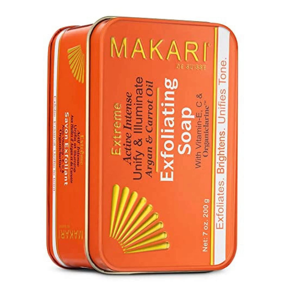 Makari Extreme Argan and Carrot Oil Multi Function 7 oz Soap - Orange