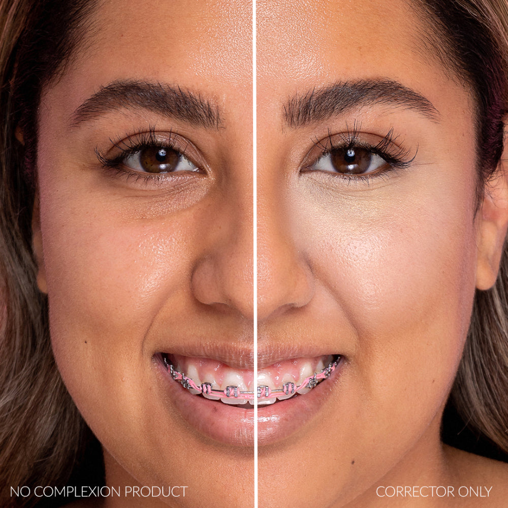 Corrector de belleza Beauty Creations Flawless Stay de 0,28 oz, color amarillo