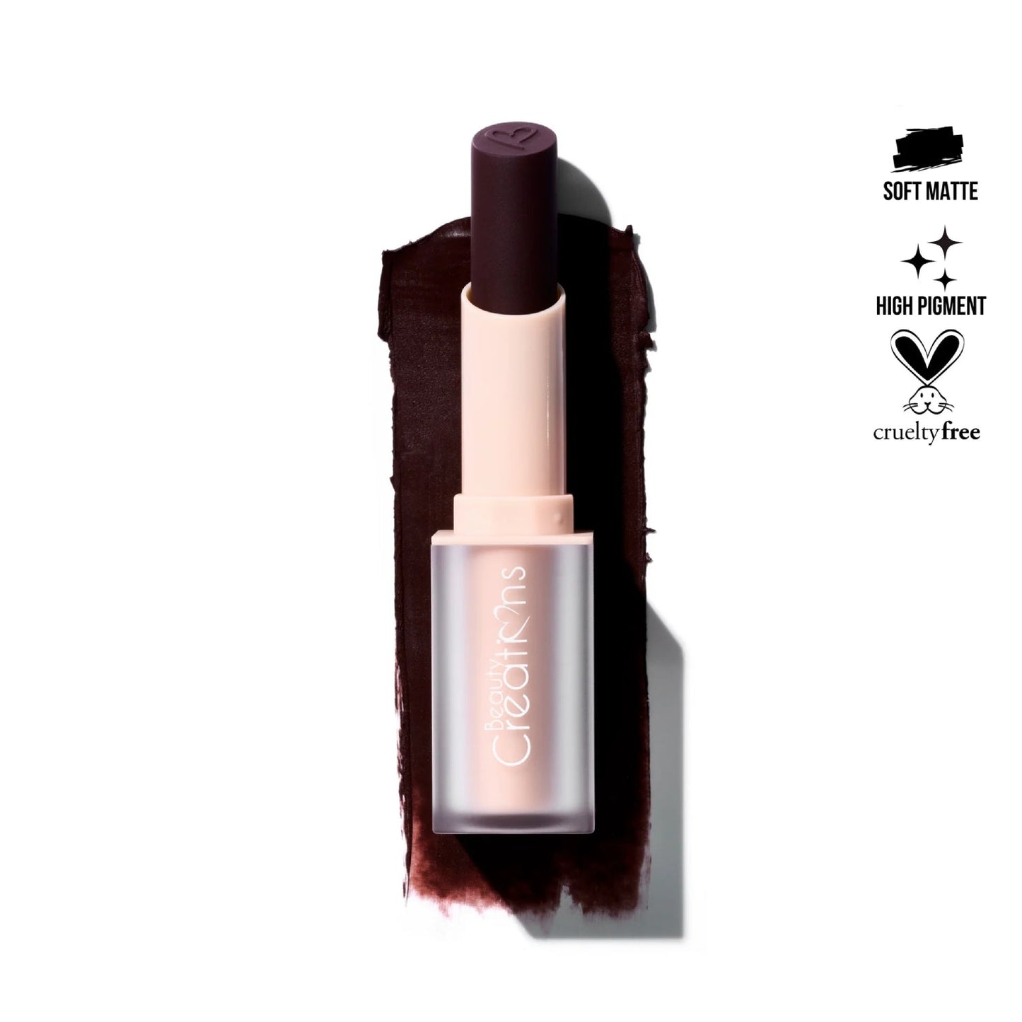 Lápiz labial Nude X de Beauty Creations, 0,13 oz, Casual Lover