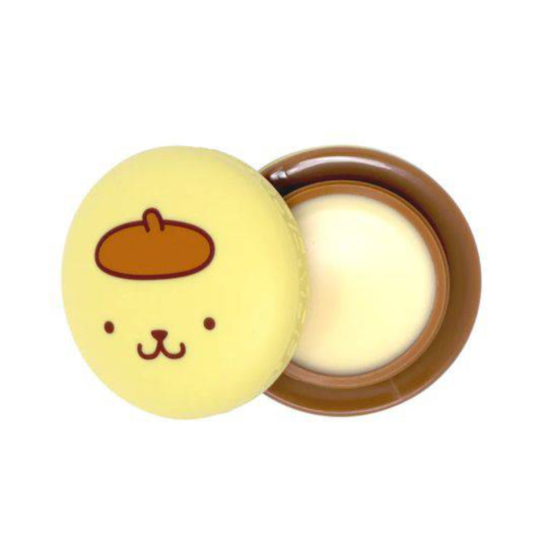 Bálsamo labial Holiday Macaron de The Crème Shop x Pompompurin, 0,26 oz, pudín de caramelo