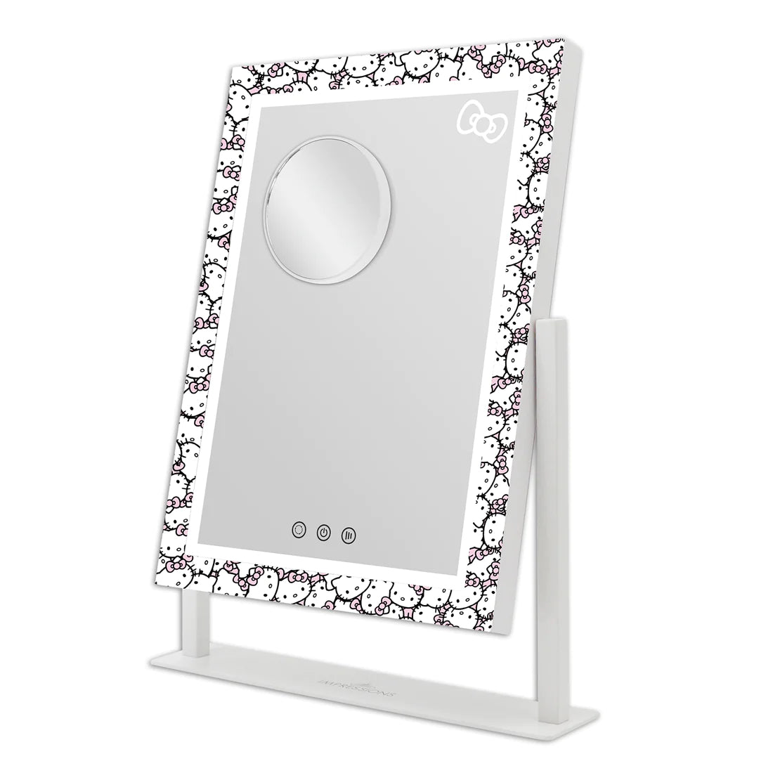 Impressions Hello Kitty Tri-Tone LED Makeup Mirror - White