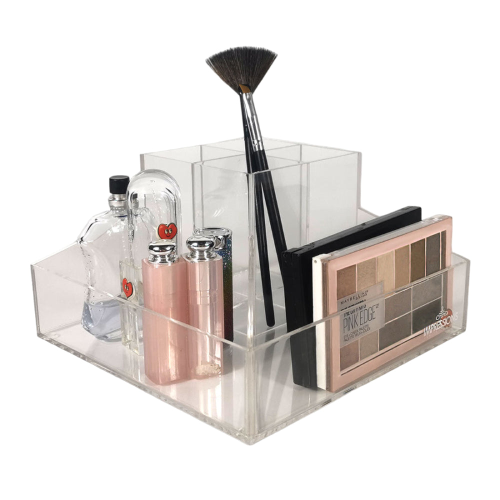 Impressions Vanity 6-Compartment Acrylic Organizer - Clear