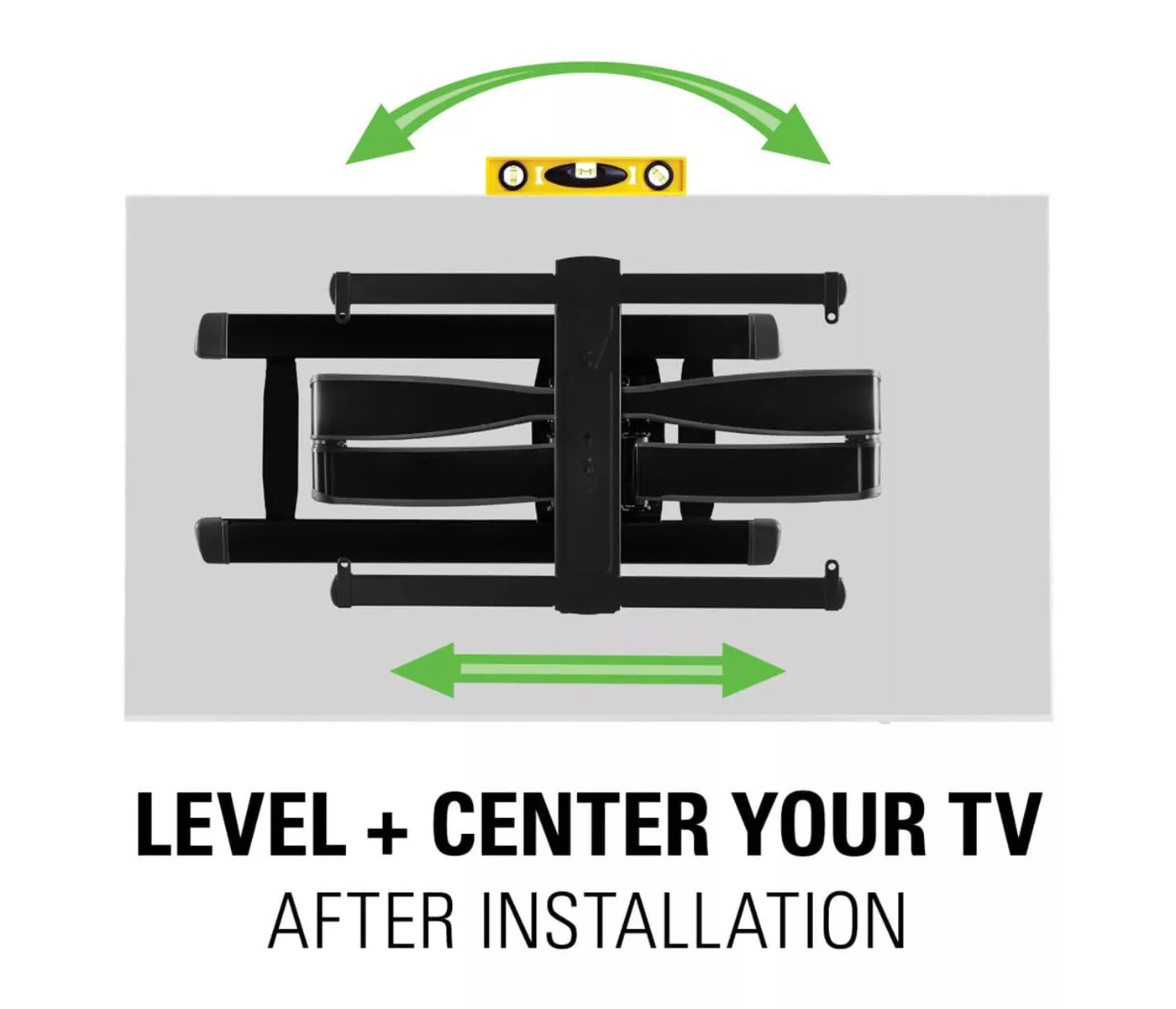 Sanus VLF728-B2 Full Motion TV Wall Mount for 42" to 90" Display - Black - Curacao