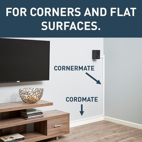 Legrand Wiremold CornerMate Cord Cover Kit - White - Curacao