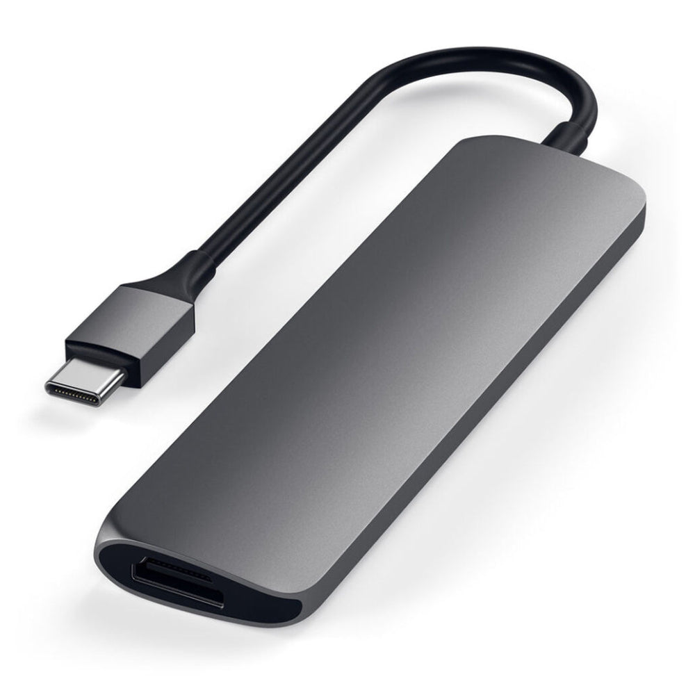 Satechi USB Type-C Slim Multi-Port Adapter 4K - Space Gray