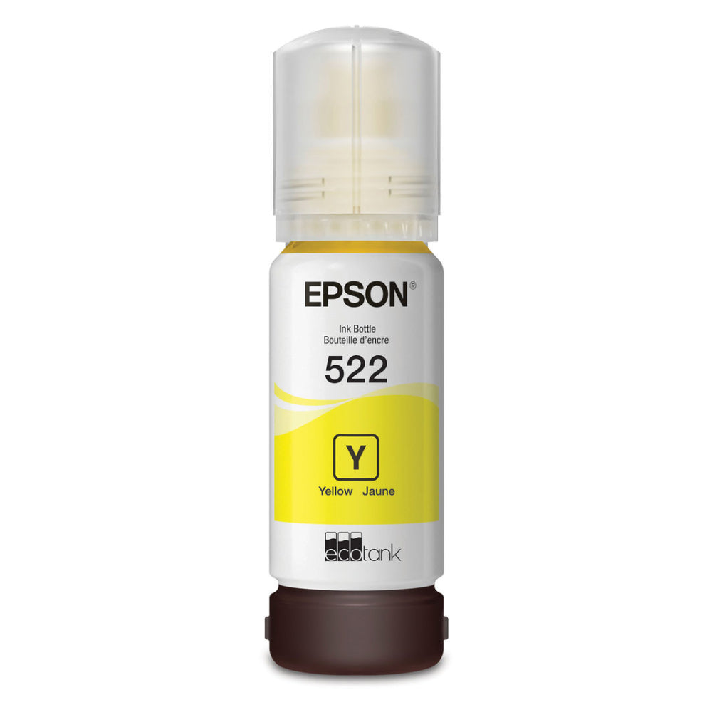 Epson 522 T522520/S EcoTank Ink Bottle - Cyan/Magenta/Yellow - Curacao