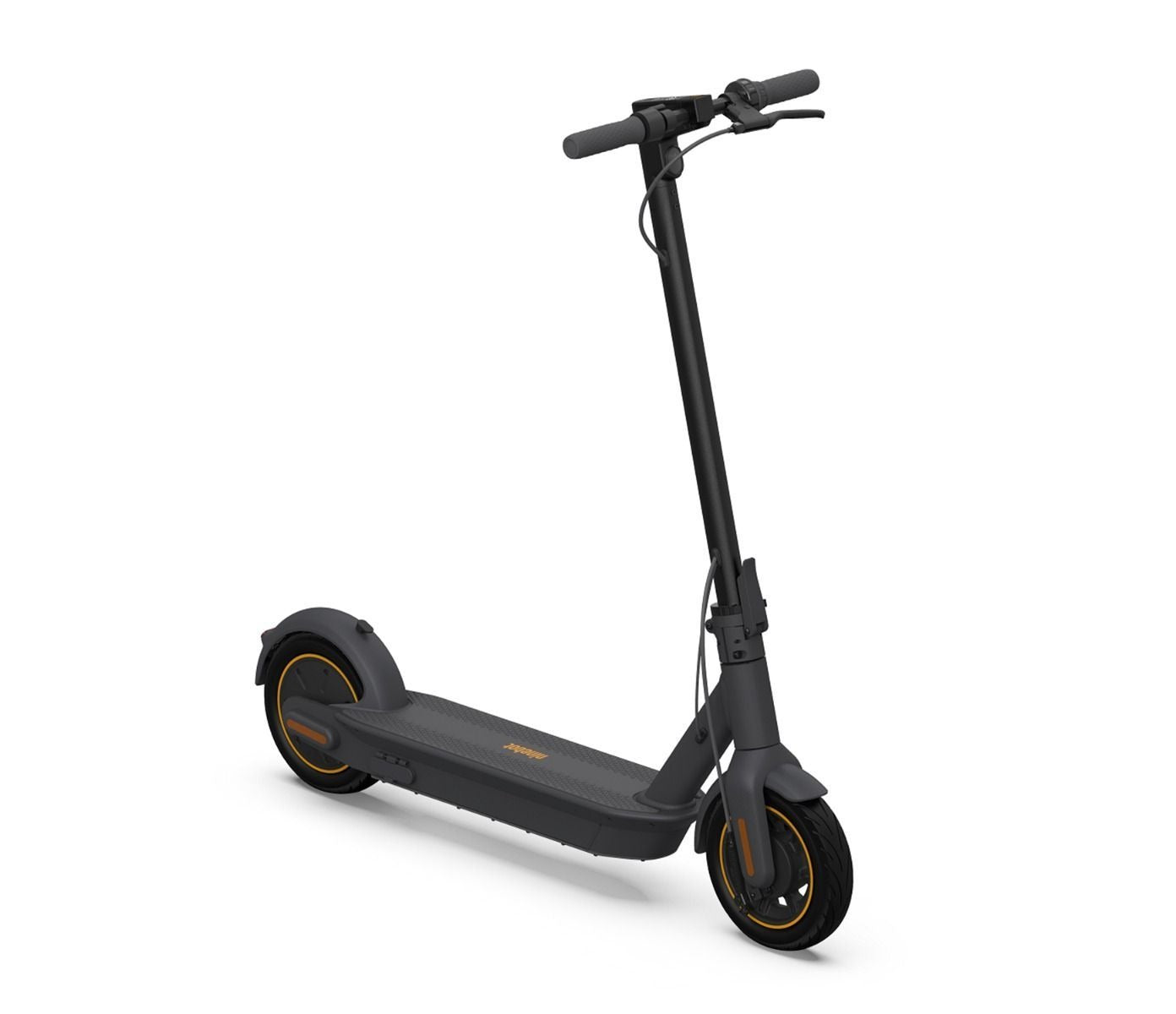 Segway - G30Max Electric Kick Scooter Foldable Electric Scooter w/40.4 Max Operating Range & 18.6 mph Max Speed - Black - Curacao