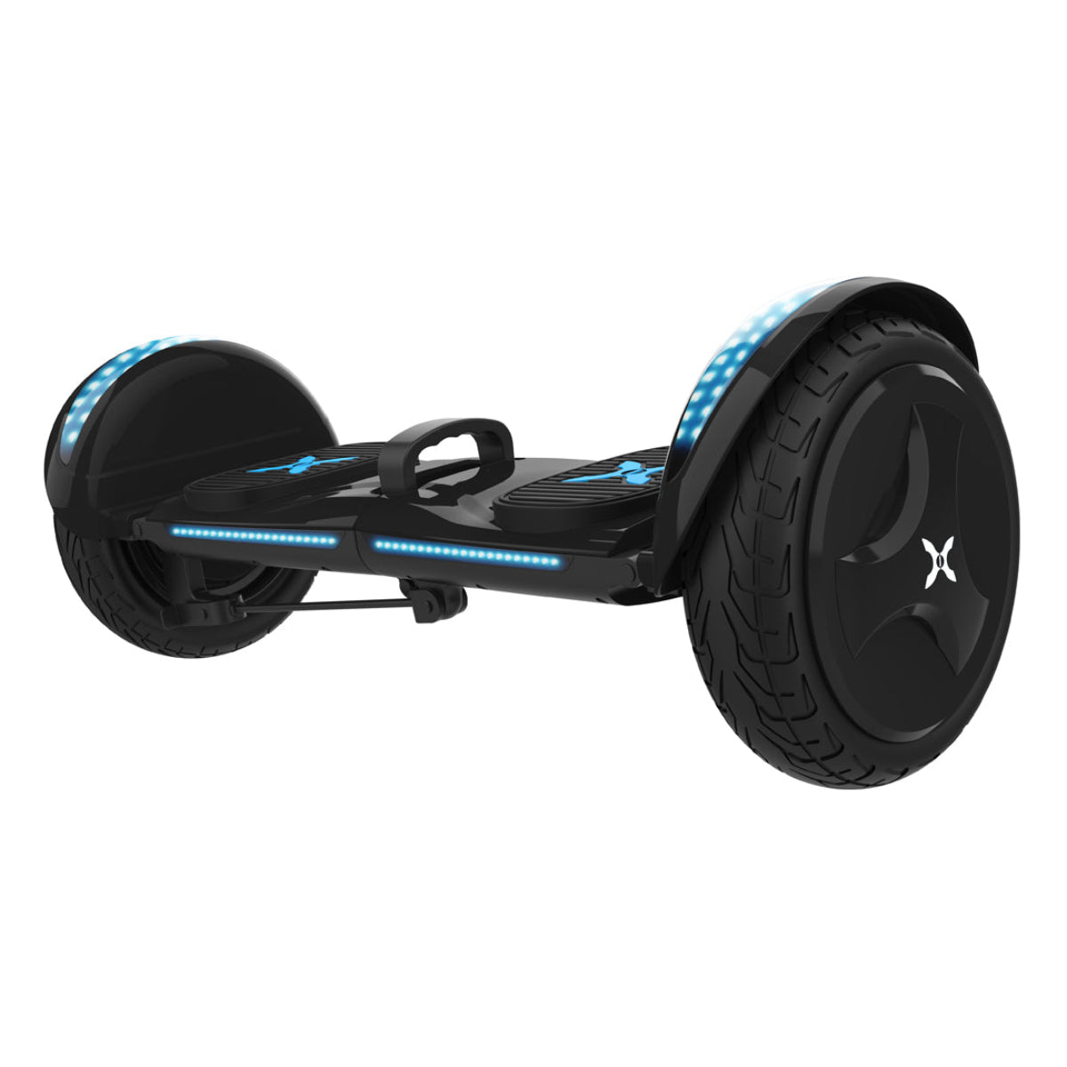 Hoverboard eléctrico Hover-1 Rogue con alcance operativo máximo de 6 millas y velocidad máxima de 7 MPH - Negro