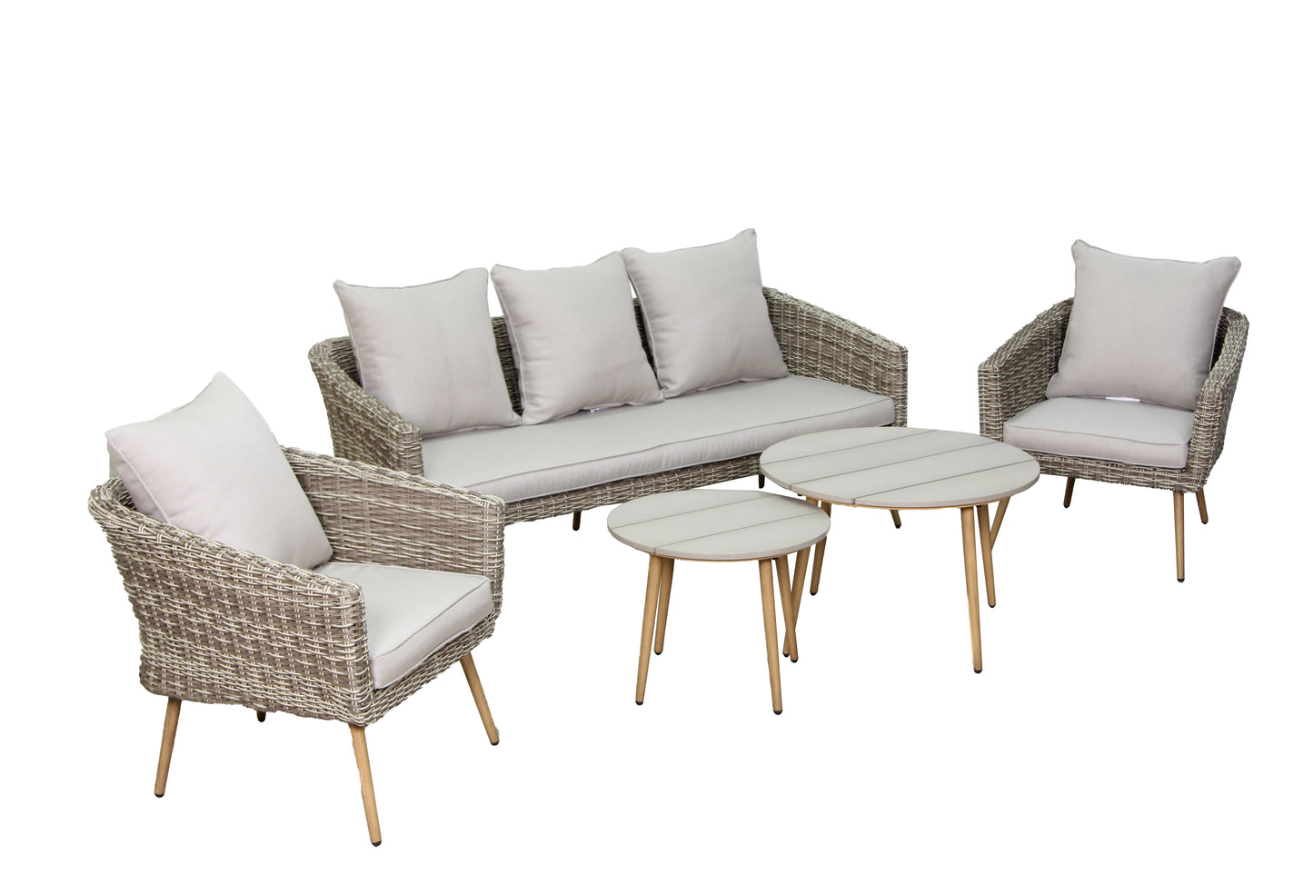5-Piece Wicker Sofa Set by Best Home