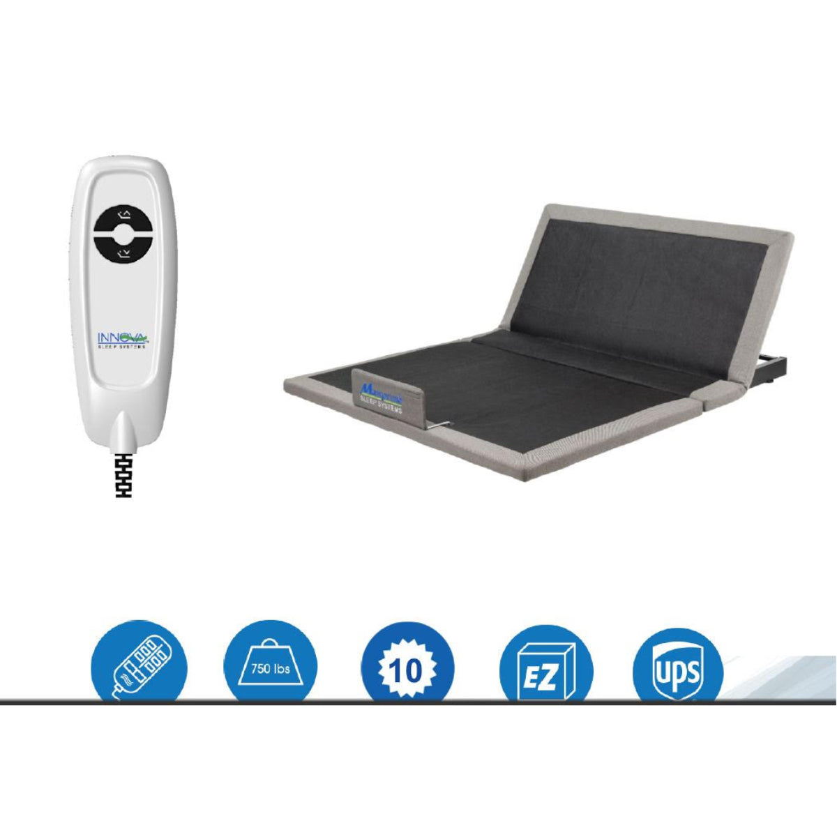 Base ajustable con cable EK básica