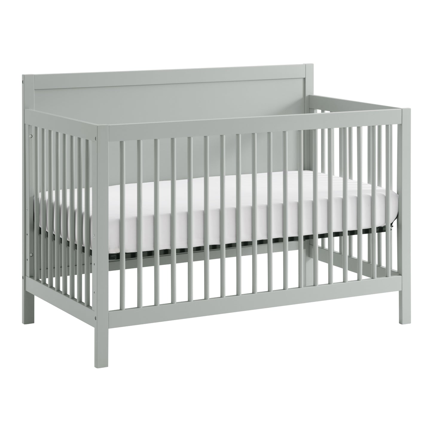 Soho Baby Essential Gray 4-in-1 Panel Wooden Crib