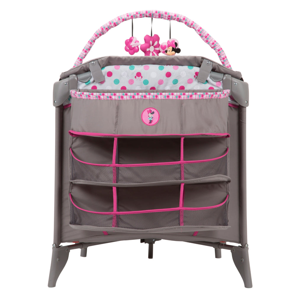 Dorel Sweet Wonder Play Yard - Minnie Mouse Dot Fun - Curacao