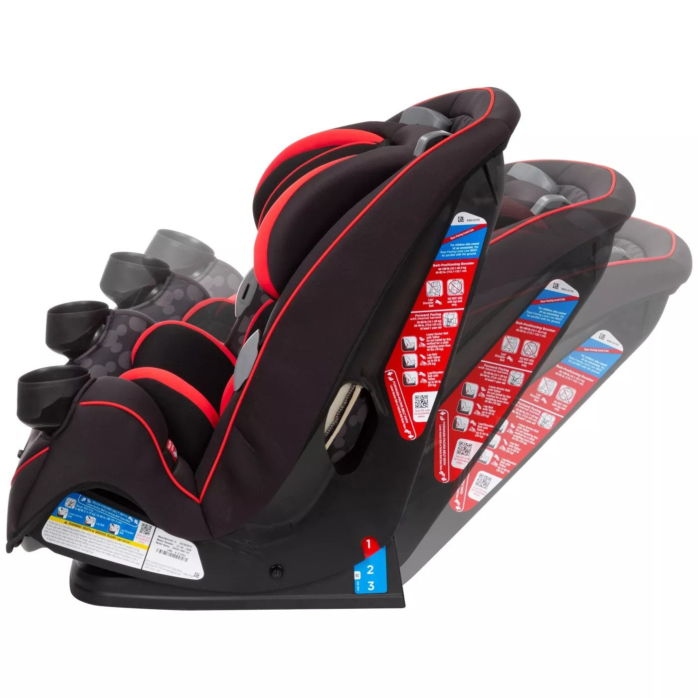 Disney Baby Grow and Go All-in-One Convertible Car Seat - Simply Mickey - Curacao