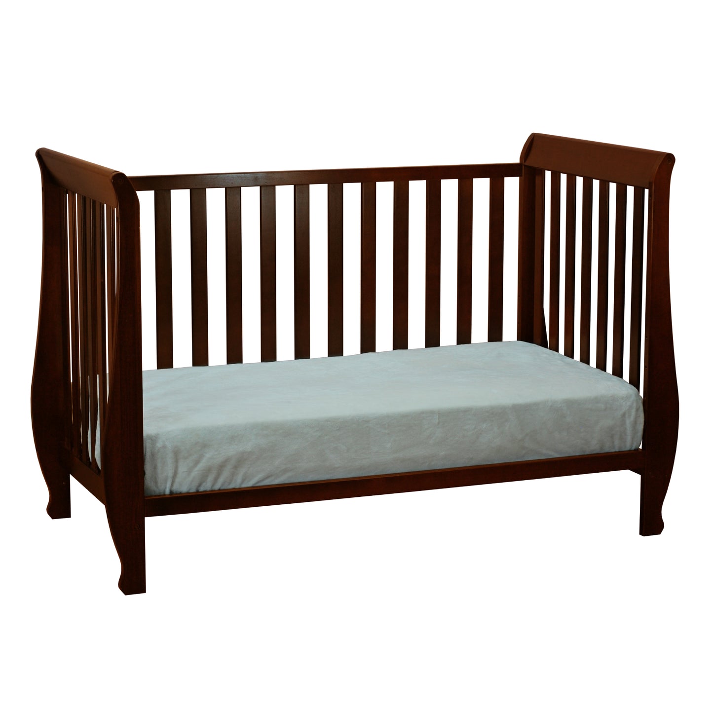 Naomi 4-in-1 Full Convertible Crib by AFG Baby Furniture - Espresso - Curacao