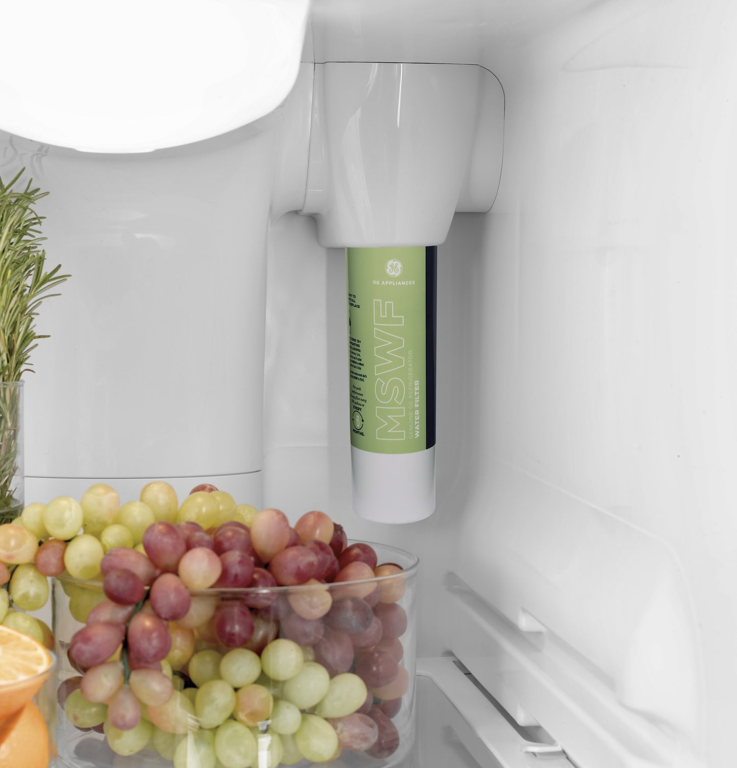 GE MSWF Refrigerator Water Filter - White - Curacao