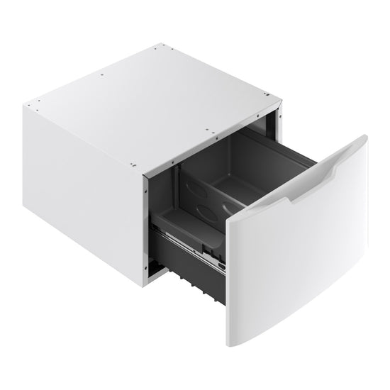 GE 16" Front Load Pedestal-White - Curacao