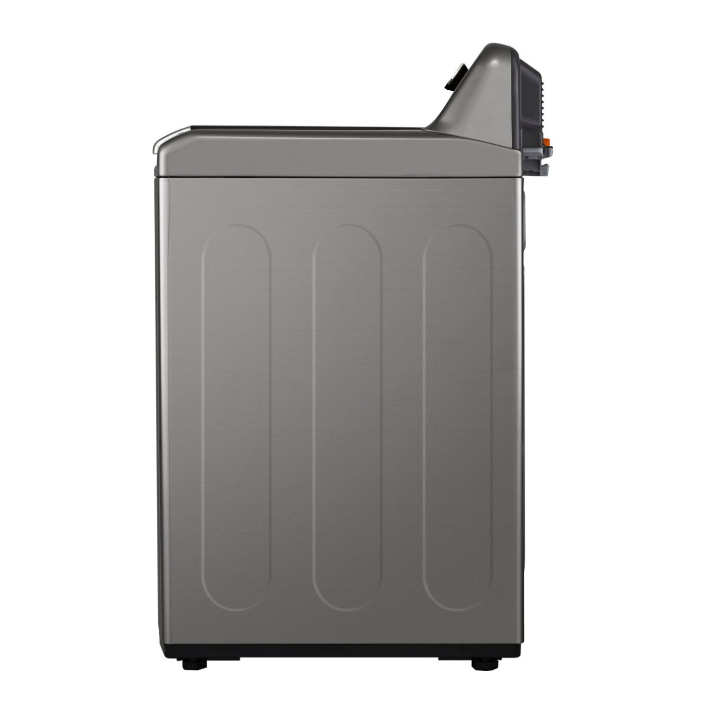Lavadora de carga superior LG WT7405CV de 5,3 pies cúbicos con Wi-Fi y funciones inteligentes - Acero grafito