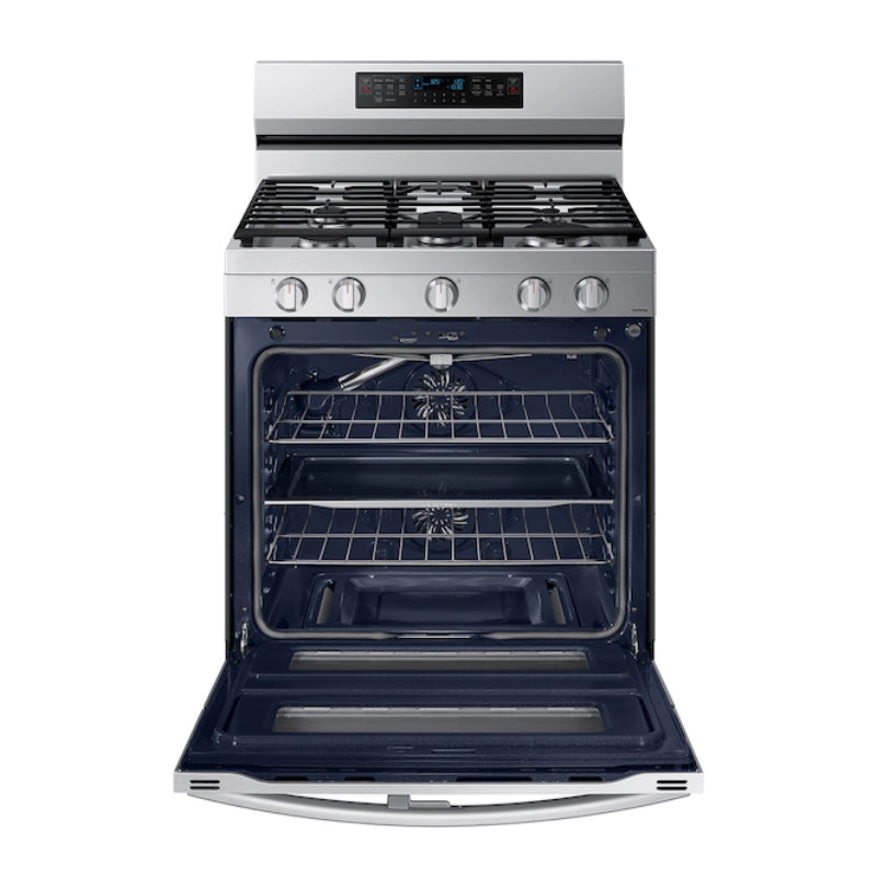 Samsung NX60A6751SS 6.0 cu. ft. Smart Freestanding Gas Range with Flex Duo - Stainless Steel