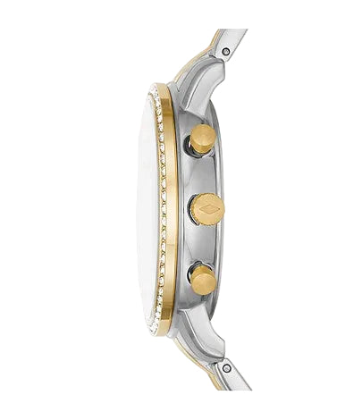 Fossil Neutra Women's 36mm Chronograph Bracelet Watch - Gold/Silver