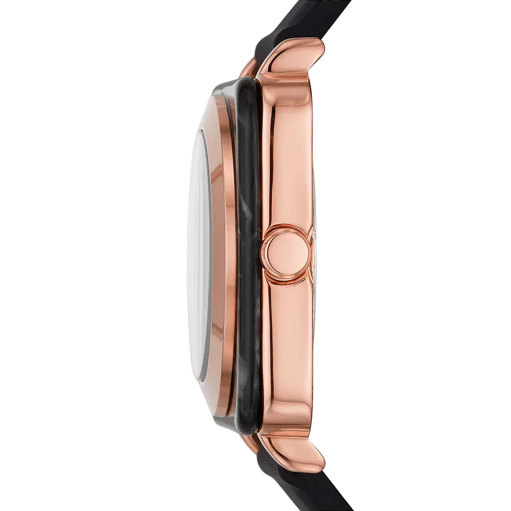 Reloj analógico Skechers Calabar para mujer, correa de 32 mm, color negro